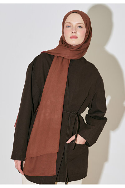 Freshscarfs ΜΑΛΑΚΟ ΣΑΛΙ ΒΙΣΚΟΝΗΣ ΜΕ ΦΛΟΙΟ ΚΟΛΟΚΥΘΑΣ