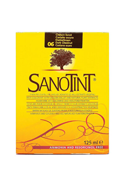 Sanotint 06 Dark Chestnut 125 Ml