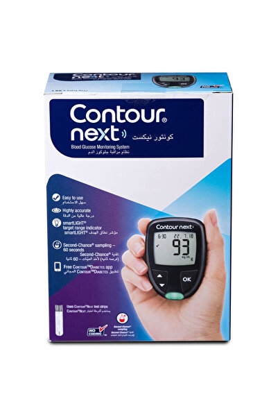 Bayer Contour Next Blood Glucose Monitor - Smart Light