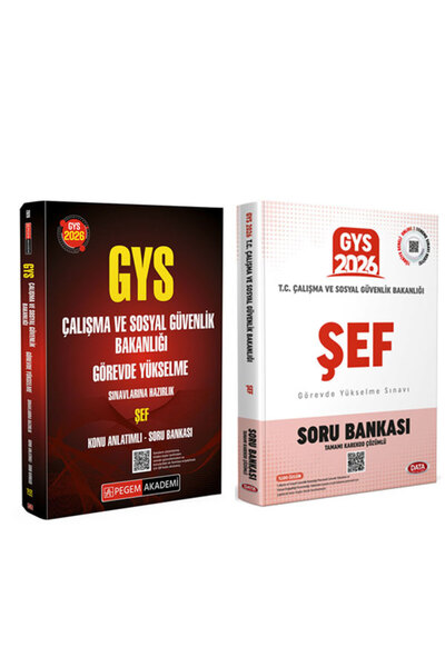 Pegem Akademi Yayıncılık Data 2026 GYS Çalışma ve Sosyal Güvenlik Bakanlığı Ş...