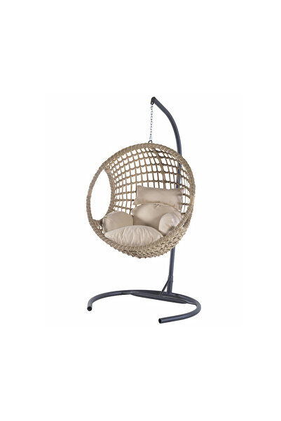 MY WORLD GARDEN NOVA RATTAN TEK KİŞİLİK BAHÇE BALKON SALINCAK