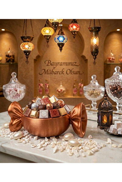 G3D Bayram Şekerliği - Şekerlik Sunumluk - Lokumluk