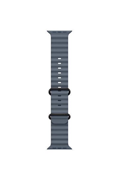 Apple Curea de ceas de 49mm: Curea Anchor Blue Ocean - Finisaj din titan negru