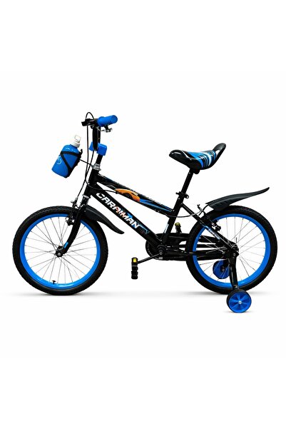 E-ANAMAG Ποδήλατο CARAIMAN 18J, μπλε, με τροχούς 18 ιντσών, βοηθητικούς τροχο...