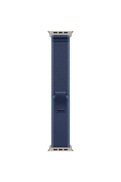 Apple Curea de 49mm pentru ceas: Albastru/Albastru strălucitor Trail Loop - S...