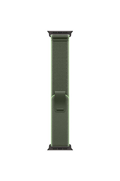 Apple Curea Smartwatch MG9N4ZM/A, pentru Watch 49 mm, Verde neon Trail Loop, ...