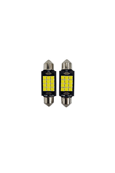 PARADOX SINCE 1992 Λάμπα LED Sofit C5W 39mm Canbus 12V 12 SMD Λευκό