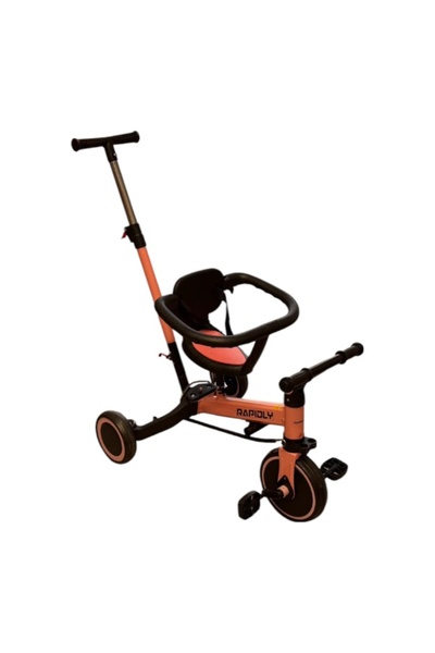 E-ANAMAG Ποδήλατο ισορροπίας για παιδιά - Ποδήλατο 5 σε 1 με λαβή γονέα, Πορτ...