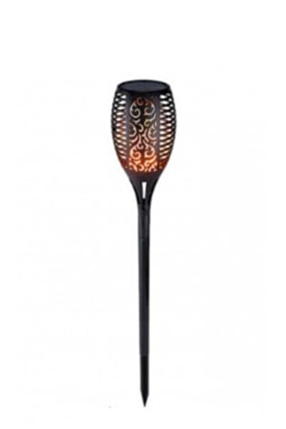 E-ANAMAG Ηλιακό φωτιστικό εξωτερικού χώρου LED με εφέ φλόγας, 51 εκ., 1 τεμάχιο