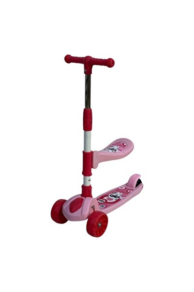 E-ANAMAG Πατίνι 2 σε 1 με αφαιρούμενο κάθισμα, φωτεινούς και φαρδιούς τροχούς...