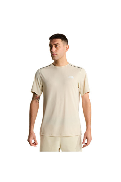 THE NORTH FACE Ανδρικό Κρεμ Μπλουζάκι Mountain Athletics (NF0A8DY9DOM1)