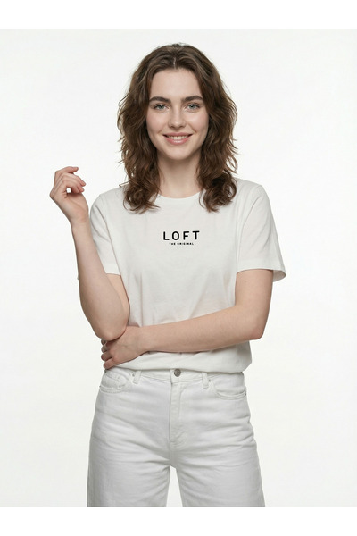 Loft Women's 2042216 T-Shirt White
