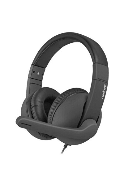 Natec Rhea NSL-1452 Headphones, Black