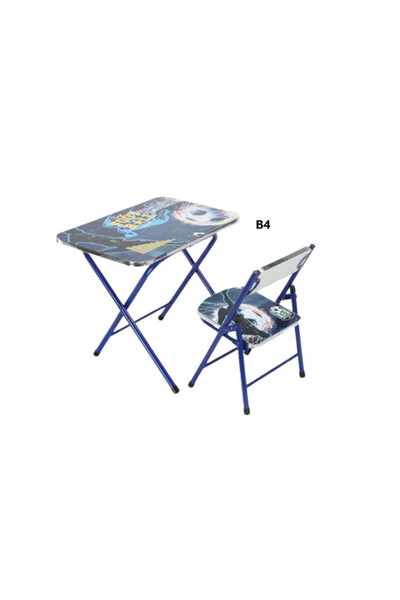 E-ANAMAG Πτυσσόμενο Τραπέζι και Καρέκλα B4, Σχέδιο Foot Boll, Ρυθμιζόμενο σε ...