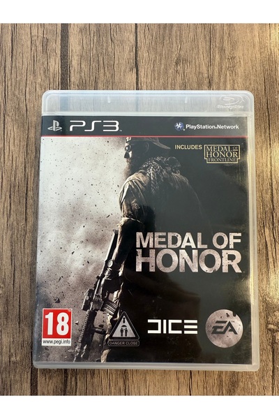 EA ps3 MEDAL OF HONOR orjinal oyun kitapçıklı 10/10 disk kondüsyonu