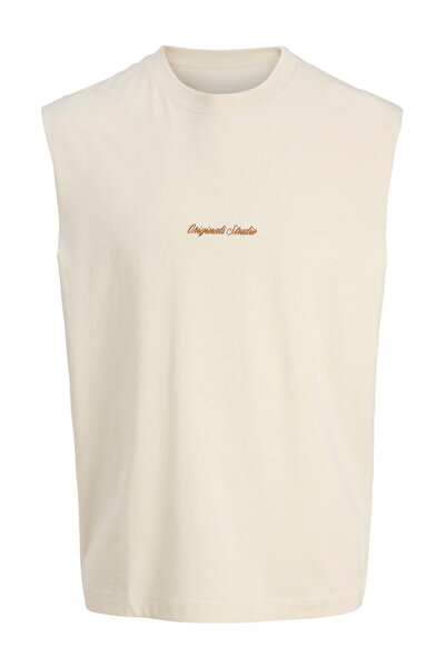 Jack & Jones Ανδρικό μπλουζάκι Nakis με λεπτομέρειες, αμάνικο, oversized - No...