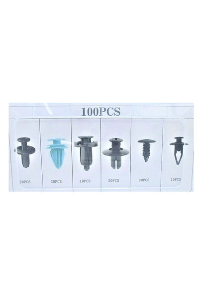 PARADOX SINCE 1992 Σετ Κλιπ Αυτοκινήτου Γενικής Χρήσης 100 Τεμαχίων