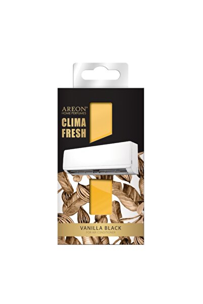 Areon Αποσμητικό κλιματιστικού Κλίμα Φρες Βανίλια Μαύρη
