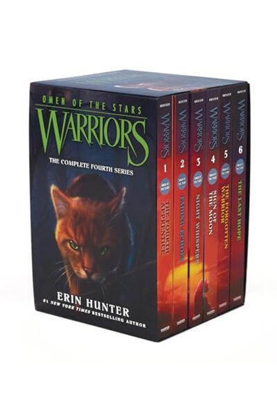 Harper Collins مجموعة المحاربين: أومين أوف ذا ستارز: المجلدات من 1 إلى 6