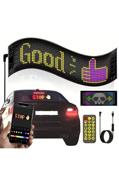 OEM Ευέλικτη Έξυπνη Οθόνη LED RGB Μάτριξ, Εφαρμογή Bluetooth και Τηλεχειριστή...