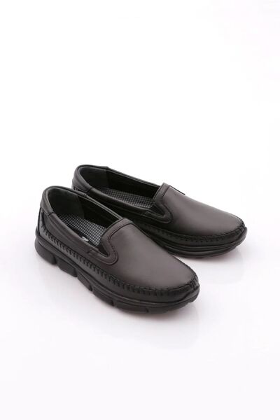 SHOUGO 100% Genuine Leather Orthopedic Comfortable Lightweight Casual Shoes