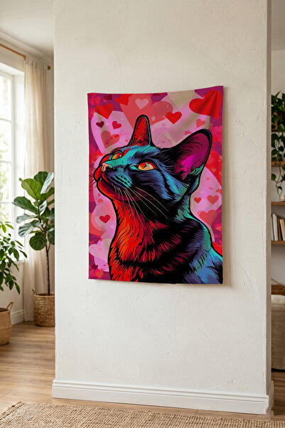 THEMODERNHANE Ύφασμα με μοντέρνο σχέδιο για τοίχο Αισθητική διακόσμηση κρεβατ...