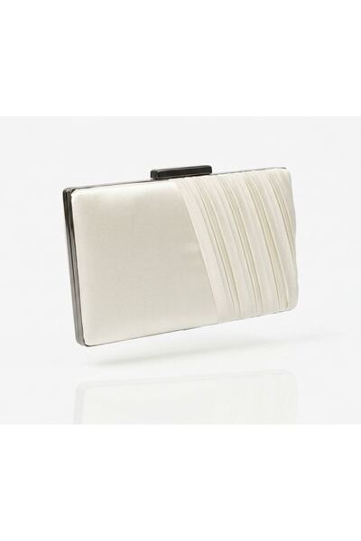 Alphus Γυναικεία τσάντα Varol Saten με πιέτες