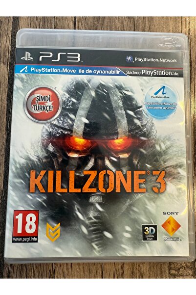 EA ps3 KILLZONE 3 orjinal oyun kitapçıklı 10/10 disk kondüsyonu
