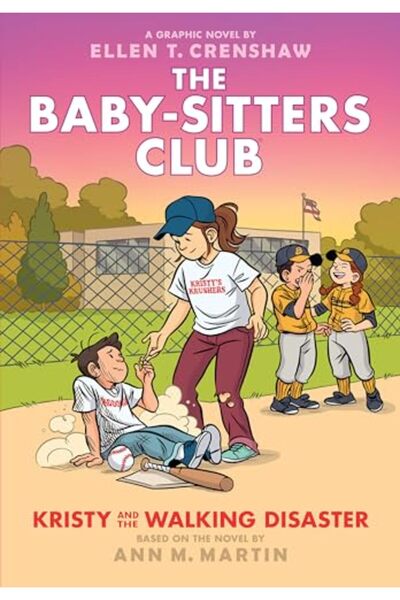 Scholastic Us كريستي والكارثة المتحركة: رواية مصورة (نادي مربيات الأطفال #16)