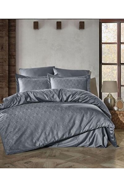 Şaheser Home Collection Σετ Παπλωματοθήκης Διπλής Κρεβατοκάμαρας Ζακάρ Σατέν ...