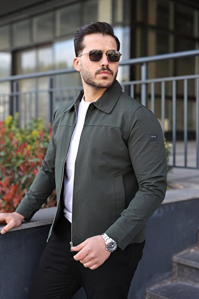 ByTrend Εποχιακό παλτό με φερμουάρ και γιακά PLDP 3033_60390-1