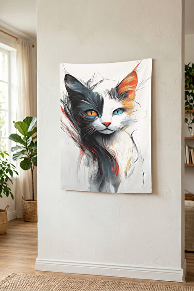 THEMODERNHANE Ύφασμα με μοντέρνο σχέδιο για τοίχο Αισθητική διακόσμηση κρεβατ...