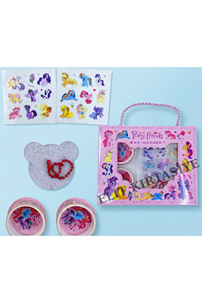Elit BANT VE STICKER SET PONY FRİENDS