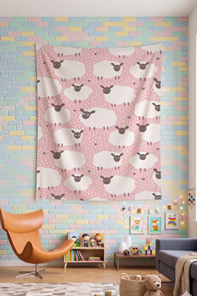 THEMODERNHANE Ύφασμα με μοντέρνο σχέδιο για τοίχο Αισθητική διακόσμηση κρεβατ...