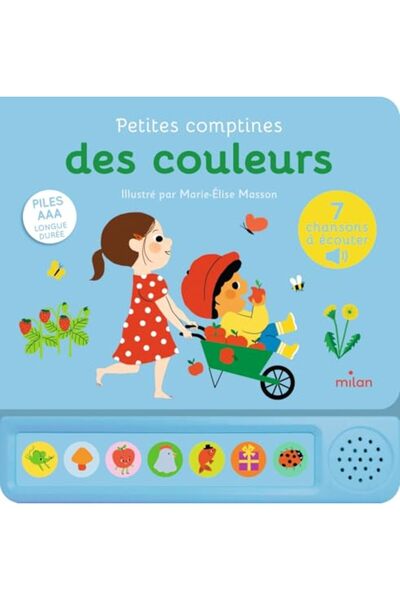 Hachette Petites comptines des couleurs