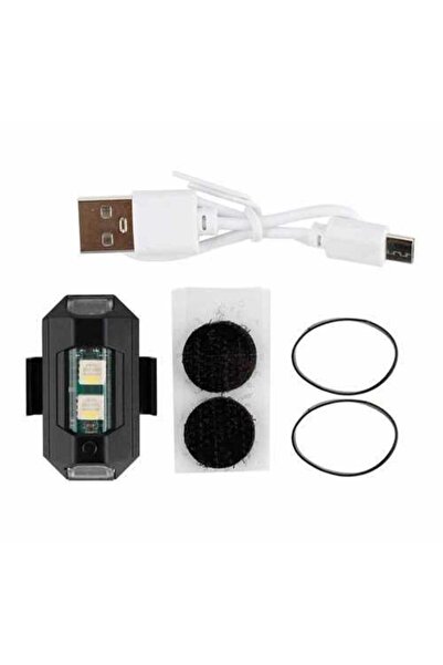 Genel Markalar MiNi ÇAKARLI RGB USB Li SARJZLI UCAK LED