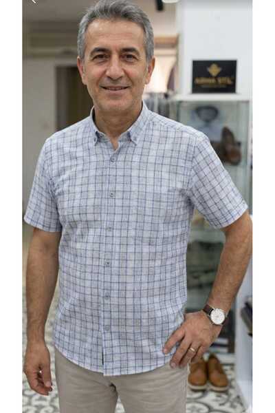 ARMA STİL 100% ΒΑΜΒΑΚΙ ΚΟΝΤΟΜΑΝΙΚΟ ΚΛΑΣΙΚΟ ΑΝΔΡΙΚΟ ΠΟΥΚΑΜΙΣΟ ΜΕ ΤΣΕΠΕΣ ΚΑΙ ΚΟ...