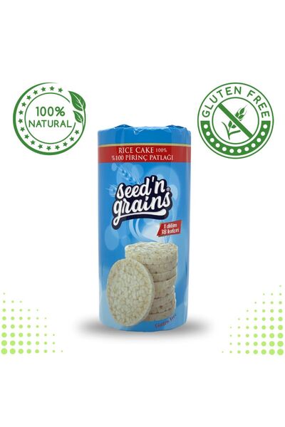 Seed'n Grains Patlamış Pirinç Gevreği