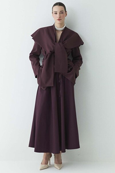 Boutique Meyra Fularlı Double Blazer Ceket