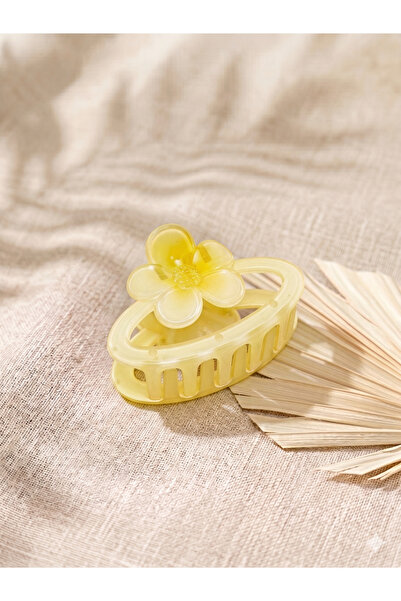 PABALAS Γυναικεία κλιπ μαλλιών με λουλούδια – Μεγάλη κλιπ αγκράφα με κλιπ, πο...