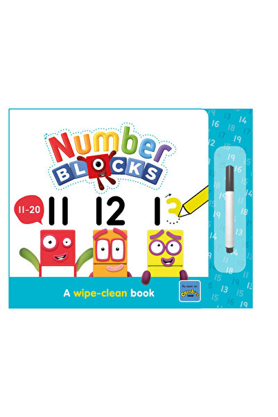 Numberblocks Caietul meu mic de scris și șters - 11-20