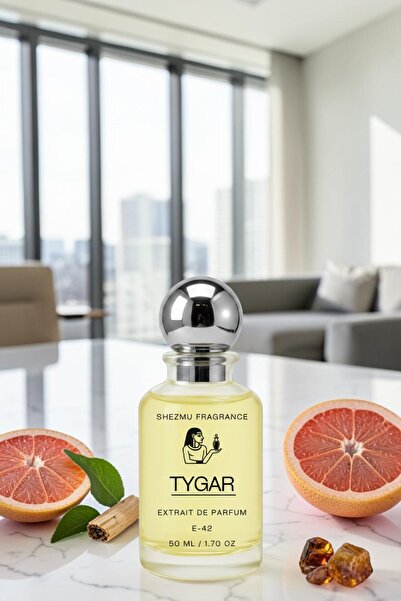 Shezmu Fragrance Tygar Erkek Extrait de Parfum - Ferah, Odunsu ve Kalıcı Yaz ...