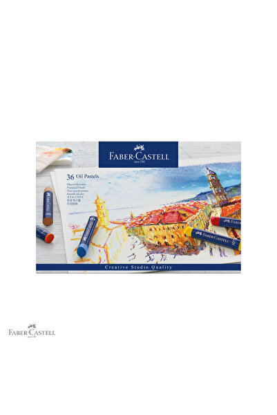 Faber Castell Set de 36 pasteluri în ulei Faber-Castell, culori permanente de...