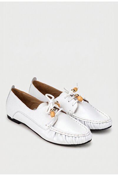 Dasha Women's white genuine Leather shoes
