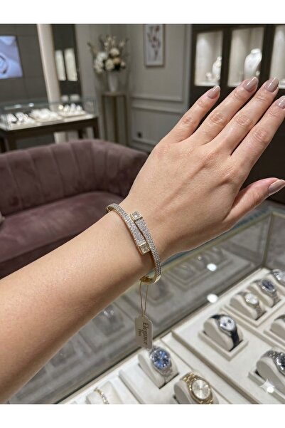 Pırıltı Bujiteri Steel Stainless Color-Retaining Bracelet