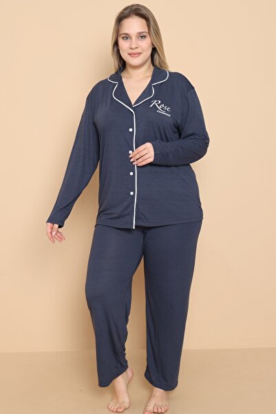 Wordex MRN 4400 POLYVİSCON Υφασμάτινο Σετ Γυναικείας Πιτζάμας με Κοντό Μανίκι...