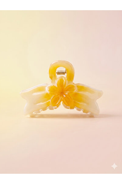 PABALAS Γυναικεία κλιπ μαλλιών με λουλούδια – Μεγάλη κλιπ αγκράφα με κλιπ, πο...