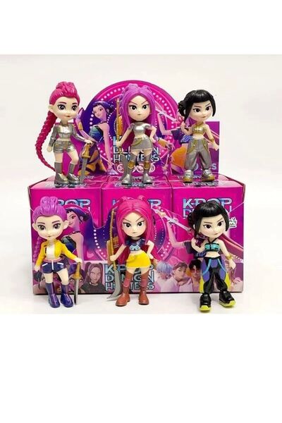 HER ŞEY NOTA www.herseynota.com K-Pop Demon Hunters Figür Anahtarlık Rumi Zoe...