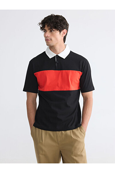 LC Waikiki Esvab • Modern & Distinctive Relax Fit Color Block Men's T-Shirt