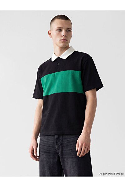 LC Waikiki Relax Fit Color Block Men's T-Shirt from Uzg Store for Style Enthu...